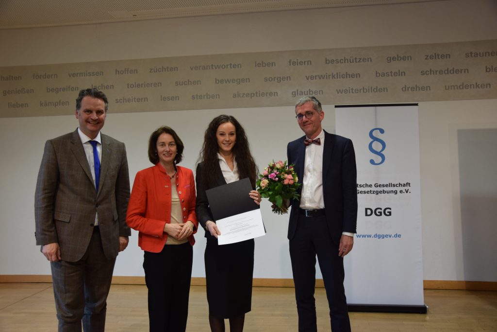 Preis für Gute Gesetzgebung 2018 Deutsche Gesellschaft für